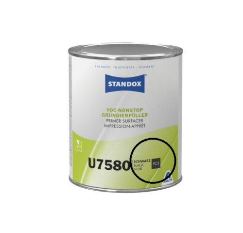 Standox U7580 Schwarz VOC-Nonstop-Grundierfüller 1 Liter 02078091