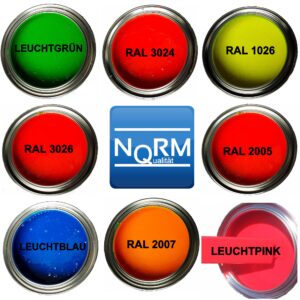 Neonfarbe Tagesleuchtfarbe 2K Spraydose 400ml Farbsprühdose nach RAL