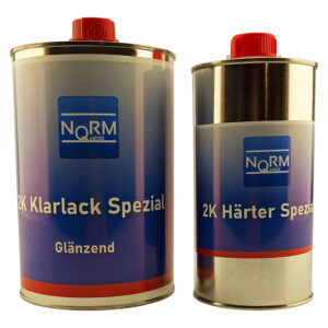 2K Klarlack Norm Spezial Hochglänzend Benzinresistent inkl. Härter